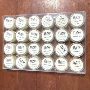 Flaire by Creative Co-Op Rosemary Mint Scent Sample Wickless Candle Lot of 24